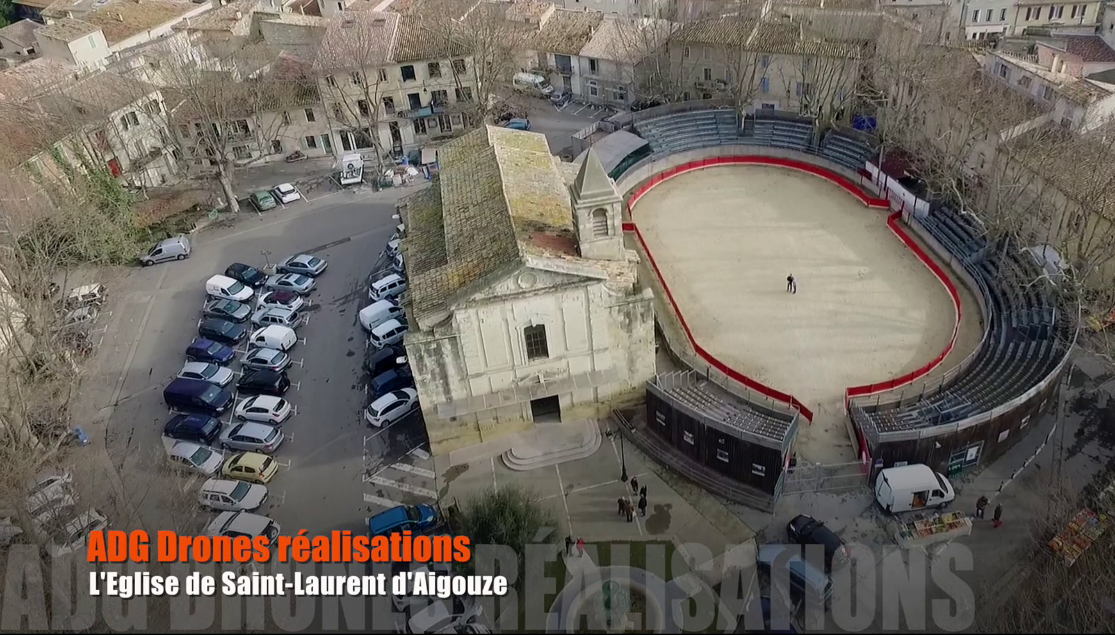 Permalien à:Drones et patrimoine – L’église de Saint-Laurent d’Aigouze